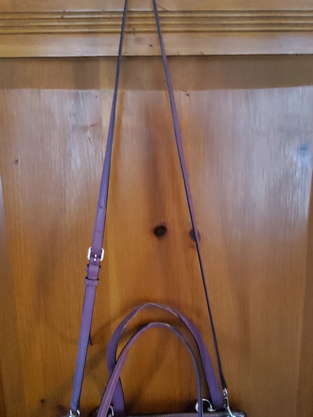 COACH Christie Crossgrain Carryall EUC minus one flaw.